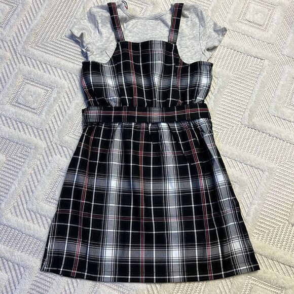 LIMITED TOO - Overall Dress with Separate Shirt - Picture 4 of 6
